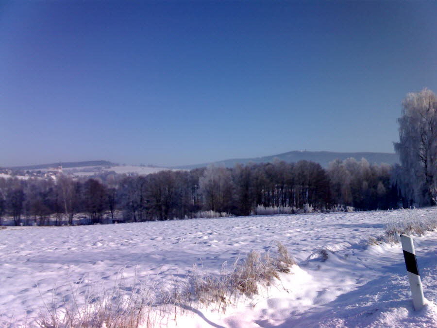 Winterblick Neualbenreuth und Tillenberg